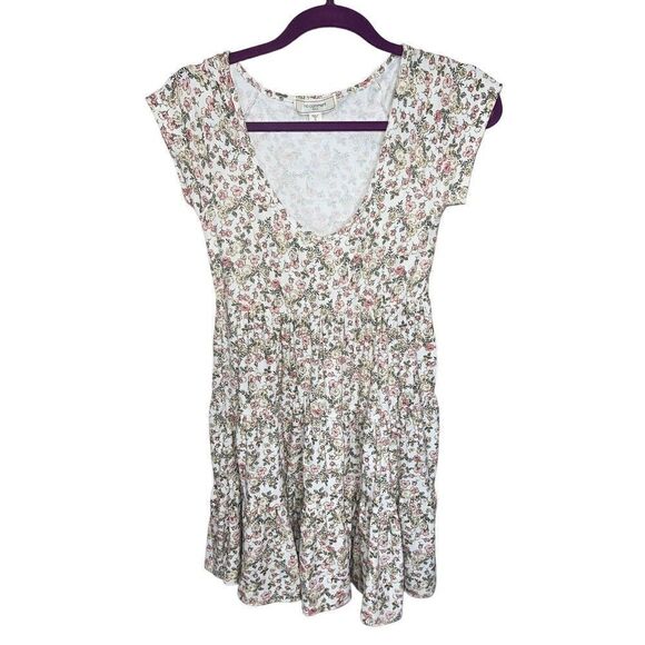 No Comment short sleeve Floral dress Small - Picture 1 of 2